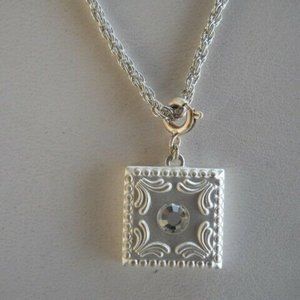 Hallmark Keepsake Ornament Swarovski Crystal Pendant Necklace